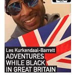 Poster for "ADVENTURES WHILE BLACK IN GREAT BRITAIN" at Rogue Festival
