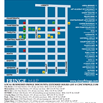 Cincy Fringe Festival Guide | Back Cover Map